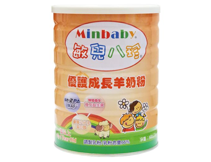 敏兒八珍 優護成長羊奶粉-sn-2PA/MBB9益生菌/MAF+草本配方
