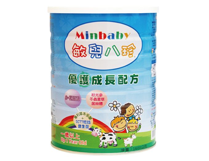 敏兒八珍 優護成長配方(牛+羊配方)-MBB9益生菌/β-葡聚醣